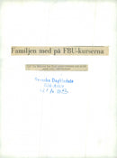 Voluntary officer training (FBU) Sweden - Vintage Photograph