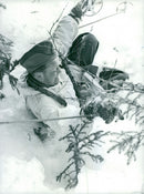 Voluntary officer training (FBU) Sweden - Vintage Photograph
