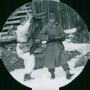 Swedish Military Field maneuvers Jan-June 1944 - Vintage Photograph