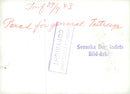 Swedish military emergency service July to Dec 1943 - Vintage Photograph