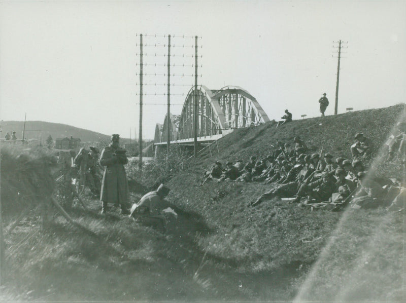 Field maneuvers 1926-1928 - Vintage Photograph