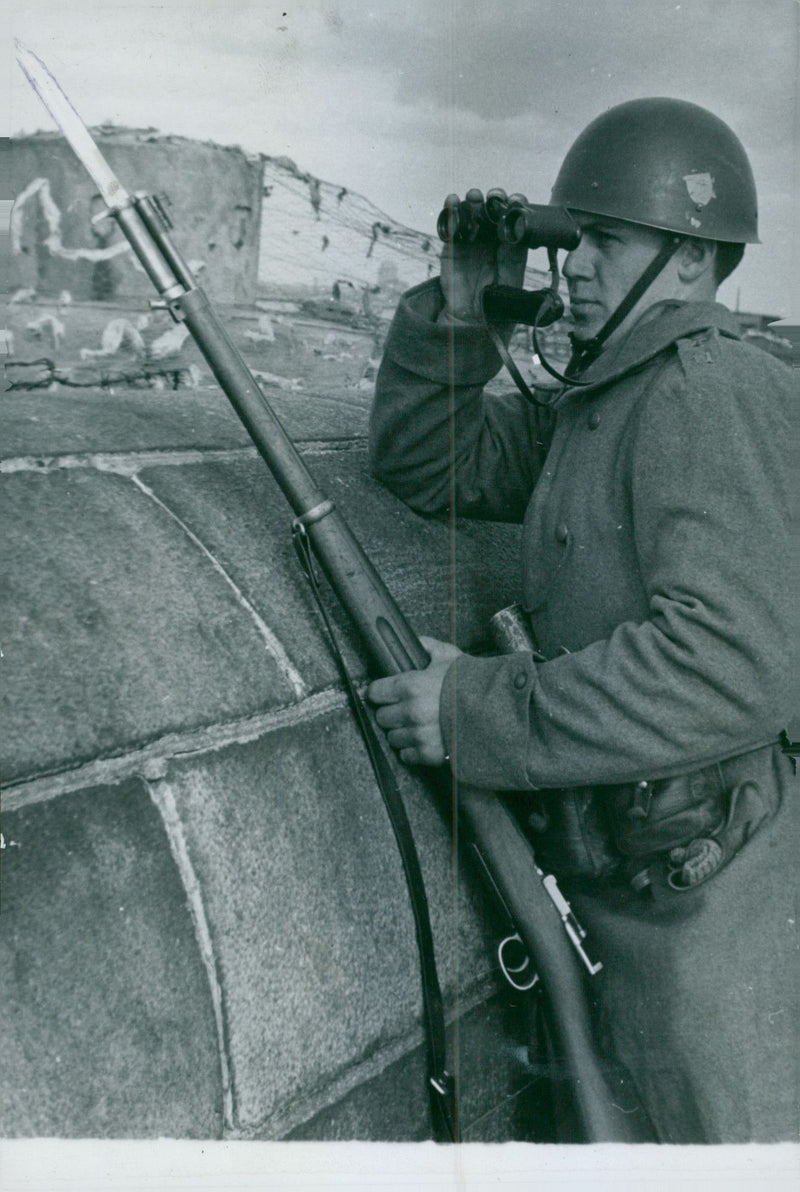 Swedish Military Emergency Service Field manueuver July-Dec 1944 - Vintage Photograph