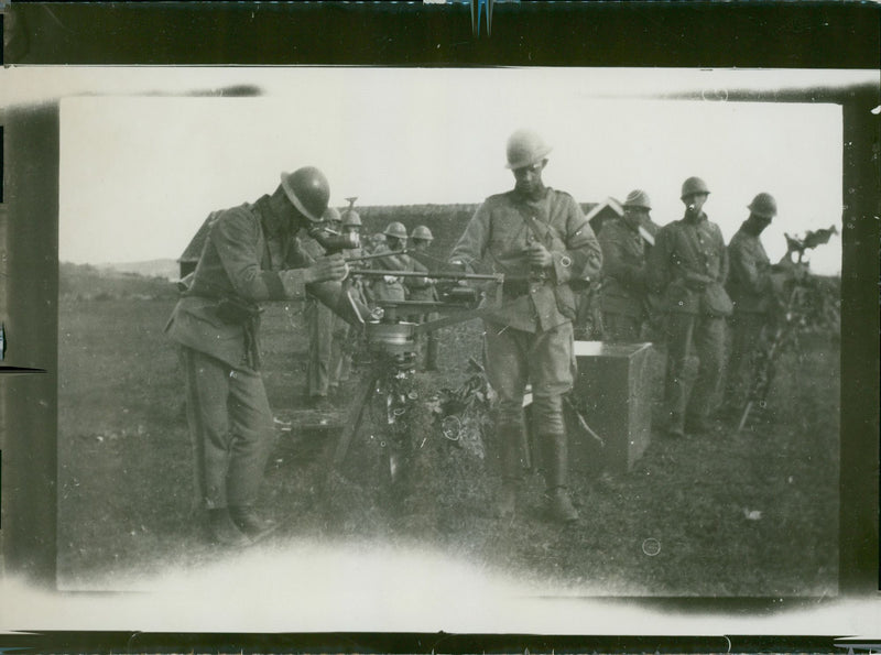 Field maneuvers 1926-1928 - Vintage Photograph