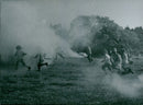 Swedish Military Civil Defense exercise 1943-1949 - Vintage Photograph