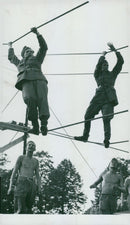 Swedish military emergency service July to Dec 1943 - Vintage Photograph