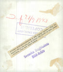 Swedish military emergency service July to Dec 1943 - Vintage Photograph