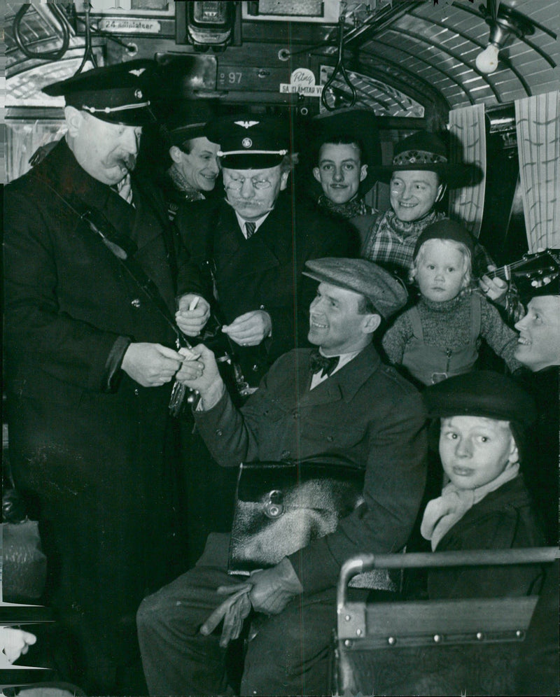 Swedish military emergency service July to Dec 1943 - Vintage Photograph