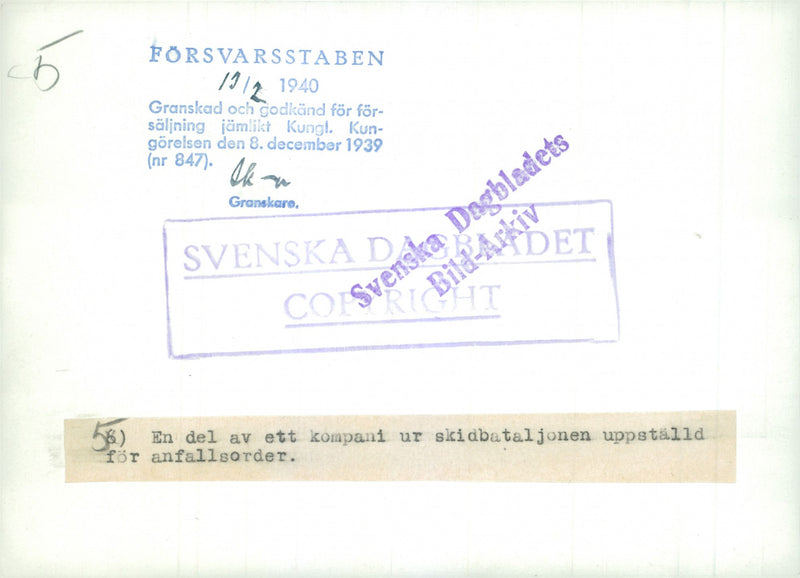 Field maneuvers 1940 - Vintage Photograph