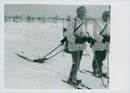Field maneuvers 1940 - Vintage Photograph