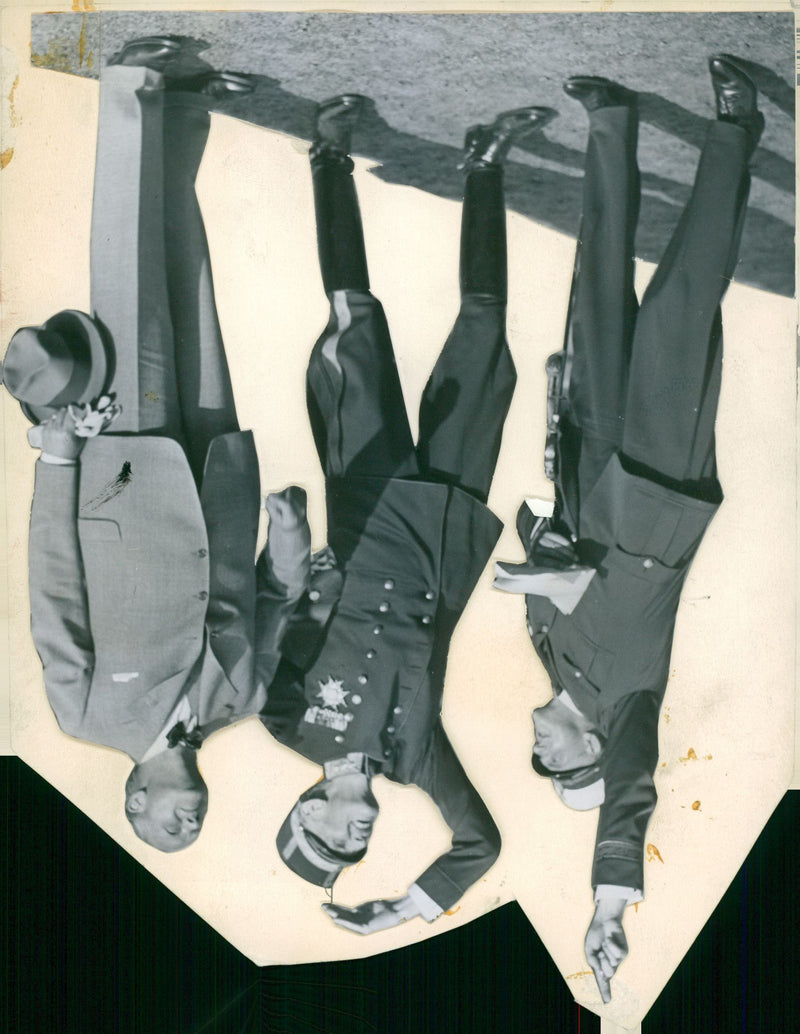 Swedish military air defense 1937 and earlier - Vintage Photograph