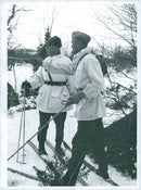 Voluntary officer training (FBU) Sweden - Vintage Photograph