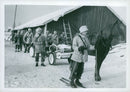 Field maneuvers 1940 - Vintage Photograph