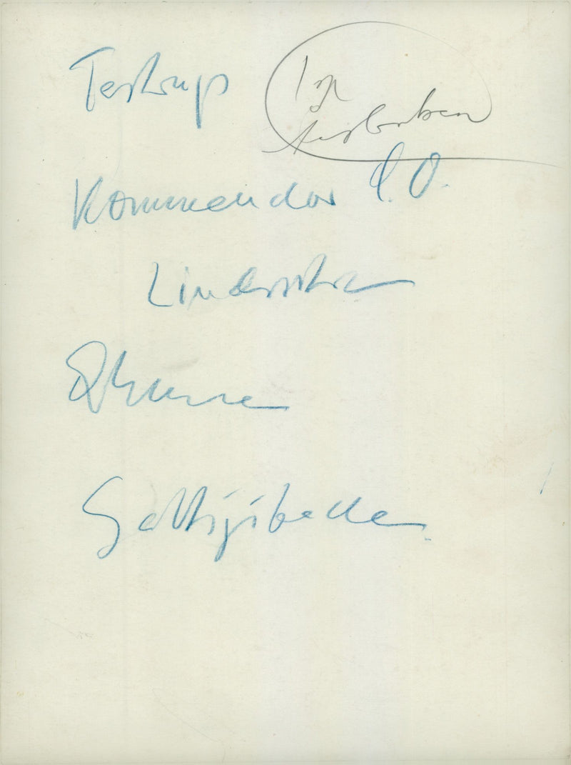 Three soldiers coferring with each other. - Vintage Photograph