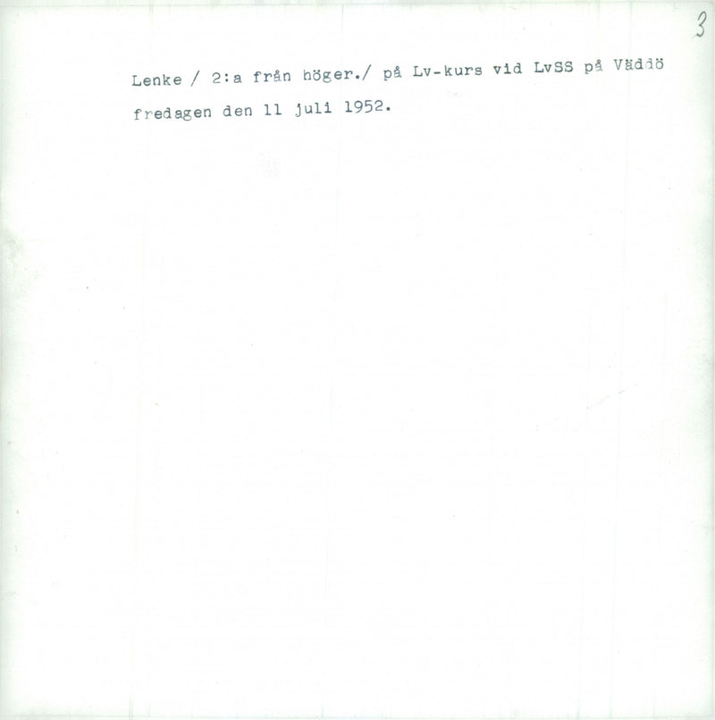 Swedish Military Landsturm Youth 1941 - Vintage Photograph