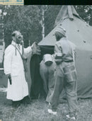 Swedish military air defense 1937 and earlier - Vintage Photograph