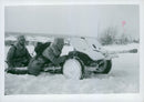 Field maneuvers 1940 - Vintage Photograph