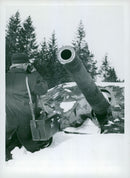 Field maneuvers 1940 - Vintage Photograph