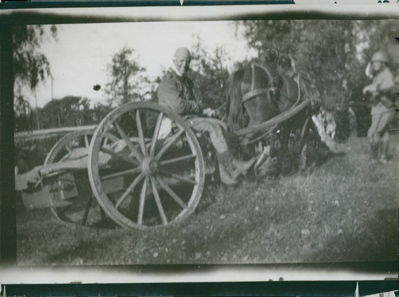 Field maneuvers 1926-1928 - Vintage Photograph