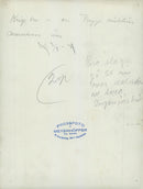 Soldiers marching across a war bridge built by the Svealand Engineer Regiment. - Vintage Photograph