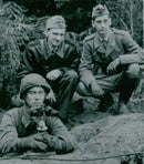 Field maneuver 1957 - Vintage Photograph