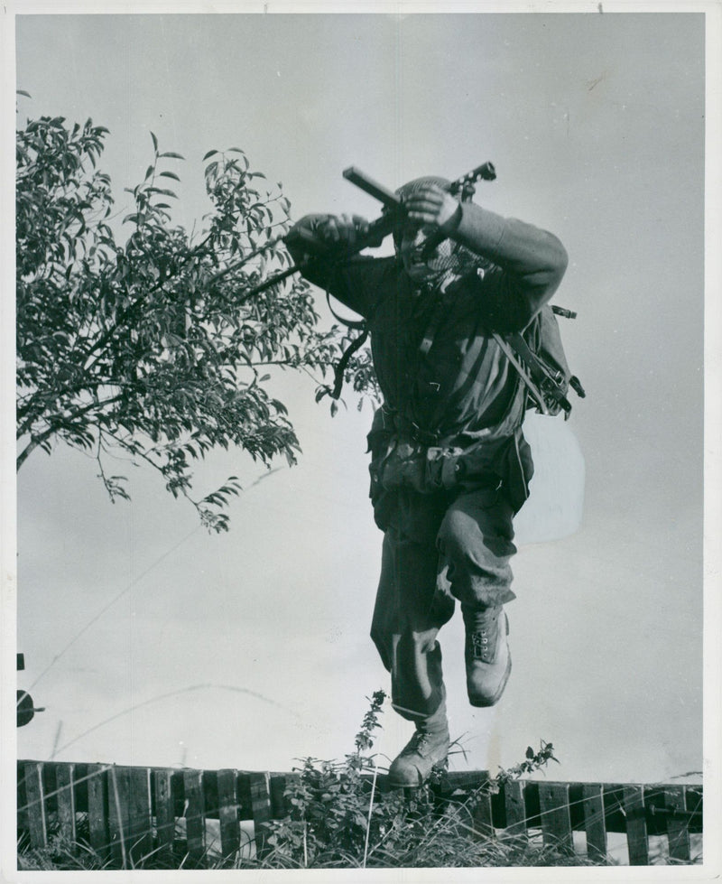 Swedish Military Field Manuevers 1952-1953 - Vintage Photograph