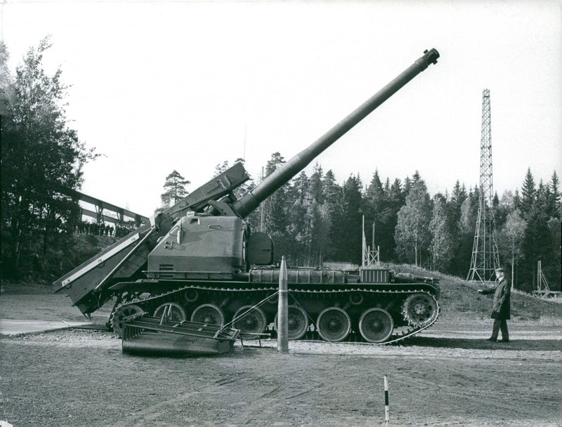 Army tanks 1951 and earlier - Vintage Photograph