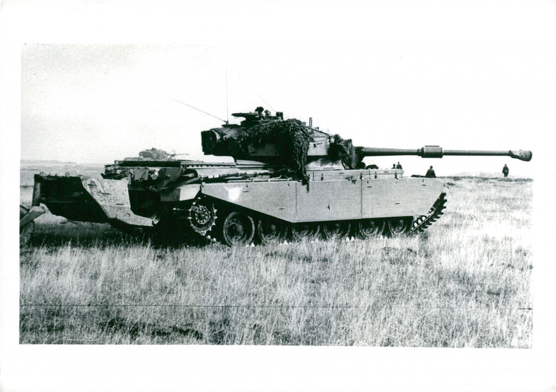 Army tanks 1951 and earlier - Vintage Photograph