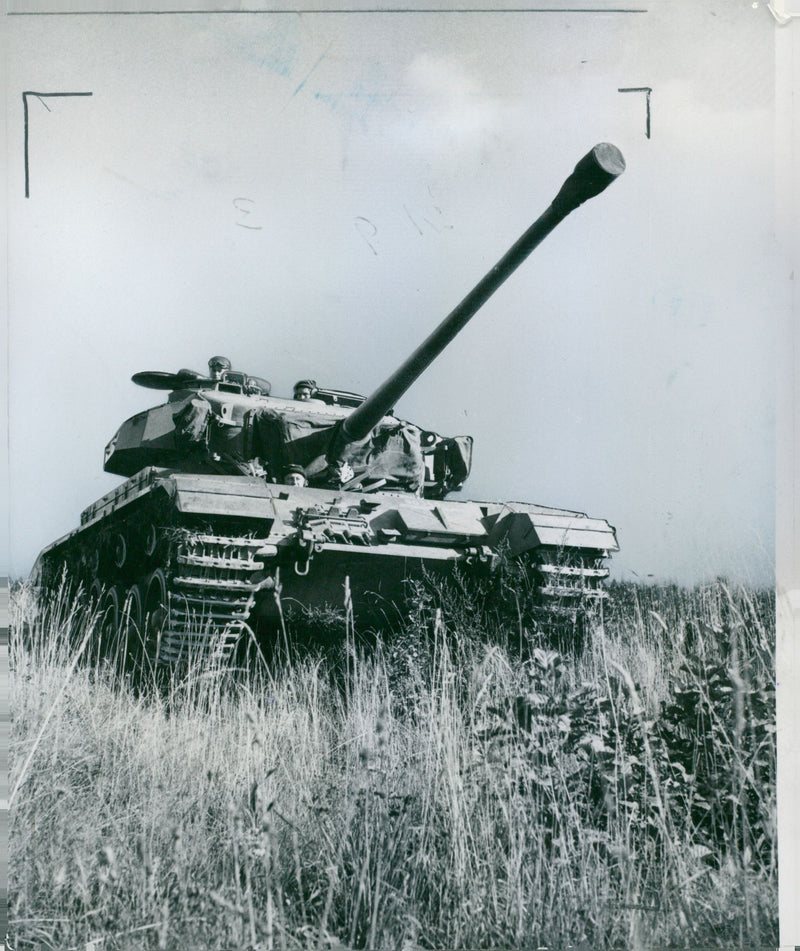 Army tanks 1951 and earlier - Vintage Photograph