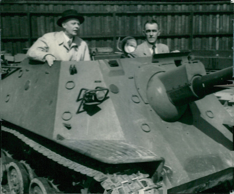 Army tanks 1951 and earlier - Vintage Photograph