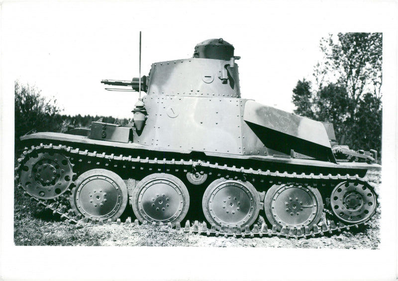 Army tanks 1951 and earlier - Vintage Photograph