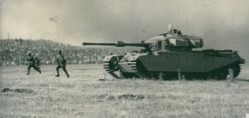 Army tanks 1951 and earlier - Vintage Photograph