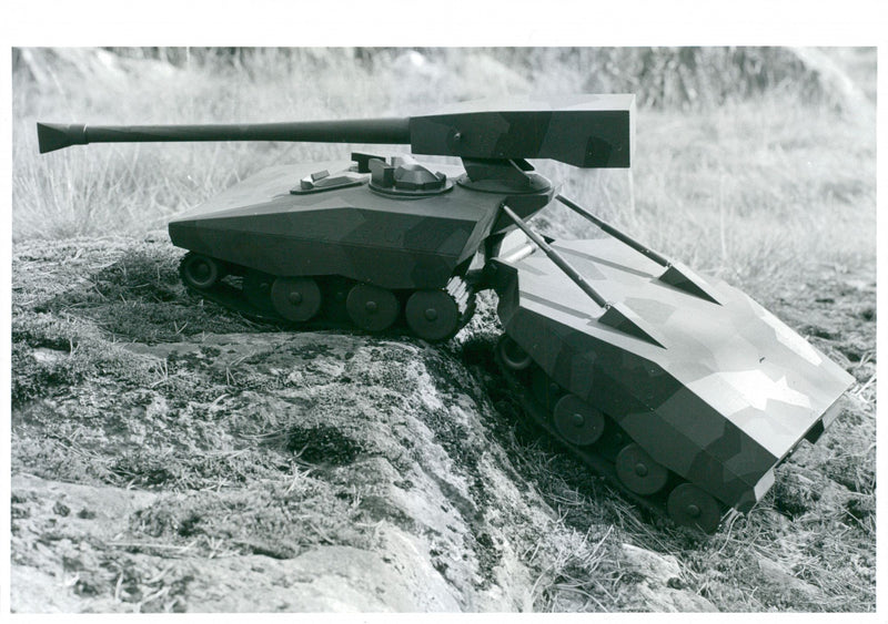 Army tanks 1951 and earlier - Vintage Photograph