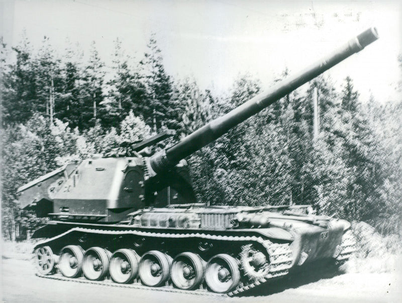 Army tanks 1951 and earlier - Vintage Photograph