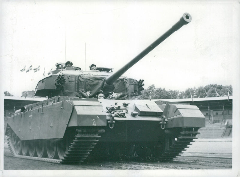 Army tanks 1951 and earlier - Vintage Photograph