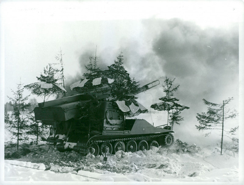 Army tanks 1951 and earlier - Vintage Photograph