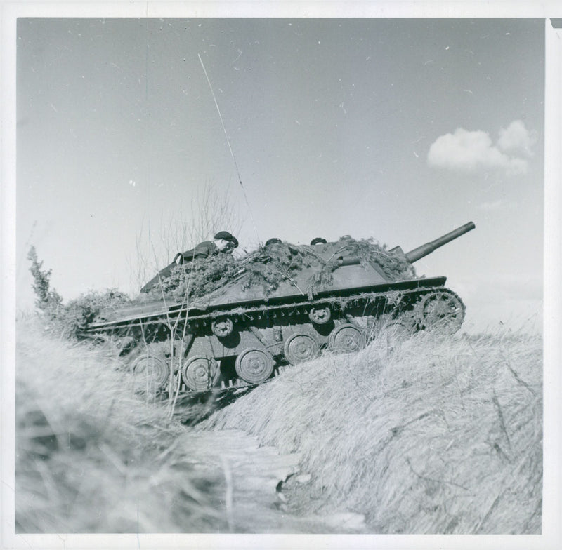 Army tanks 1951 and earlier - Vintage Photograph