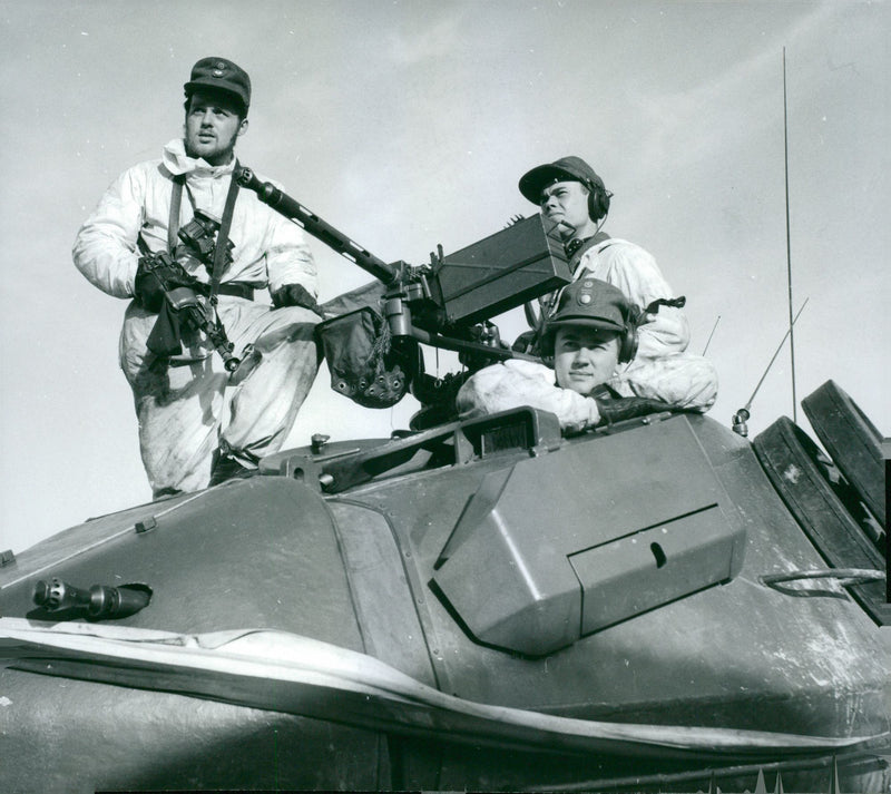 Army tanks 1951 and earlier - Vintage Photograph