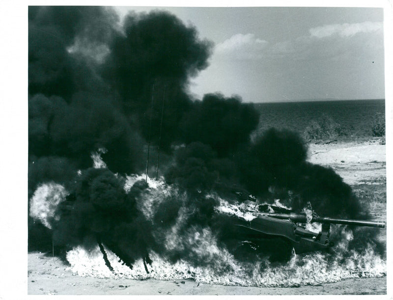 Army tanks 1951 and earlier - Vintage Photograph