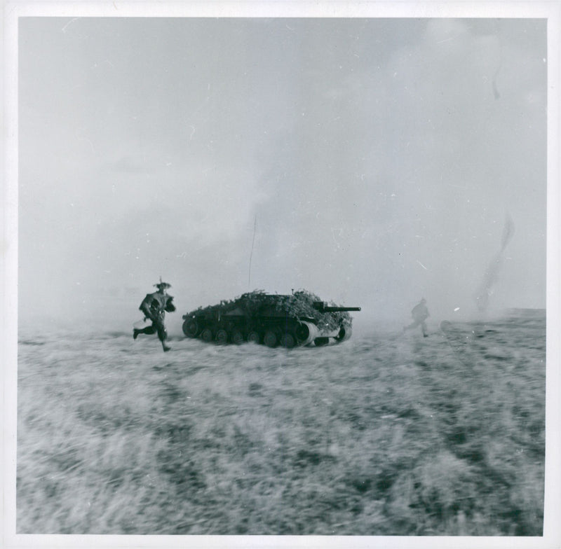 Army tanks 1951 and earlier - Vintage Photograph