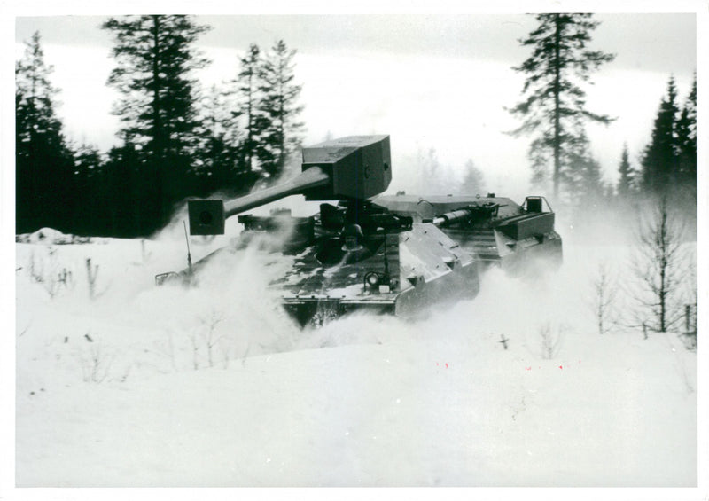 Army tanks 1951 and earlier - Vintage Photograph