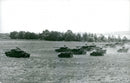 Army tanks 1951 and earlier - Vintage Photograph
