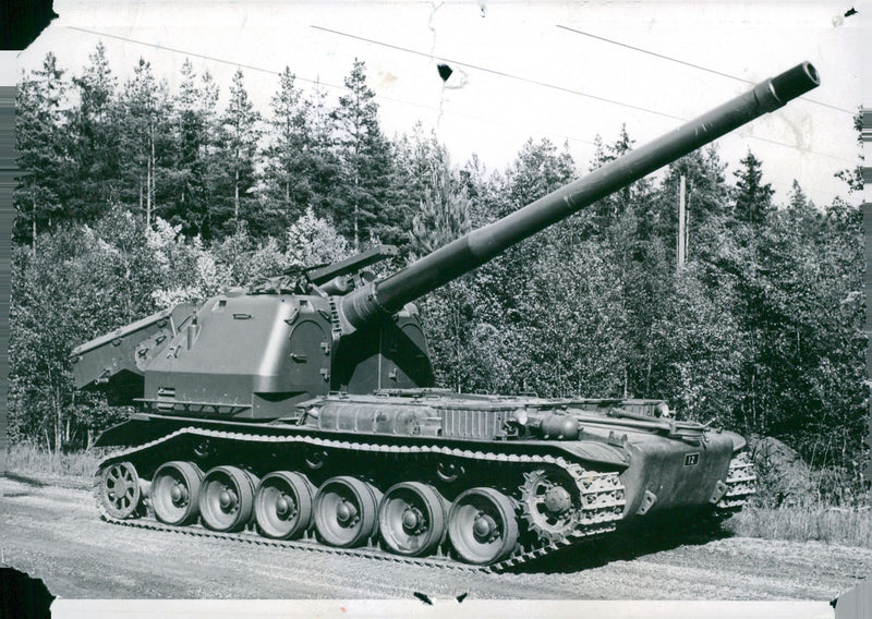 Army tanks 1951 and earlier - Vintage Photograph