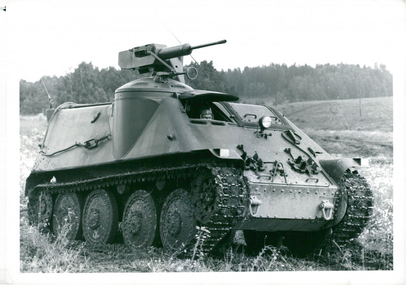 Army tanks 1951 and earlier - Vintage Photograph