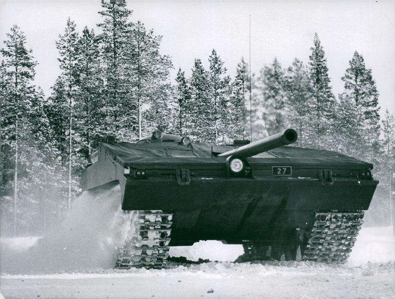 Army tanks 1951 and earlier - Vintage Photograph