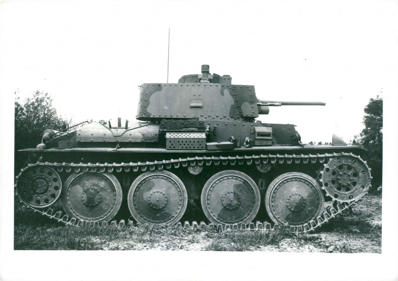 Army tanks 1951 and earlier - Vintage Photograph