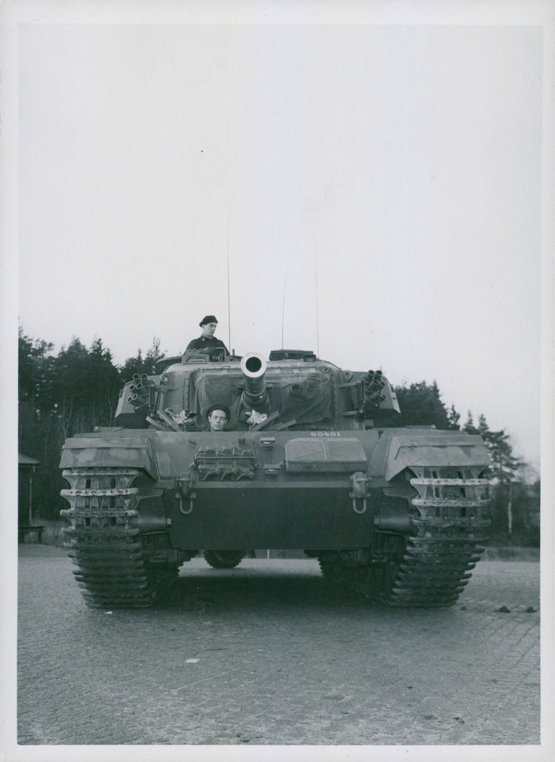 Army tanks 1951 and earlier - Vintage Photograph