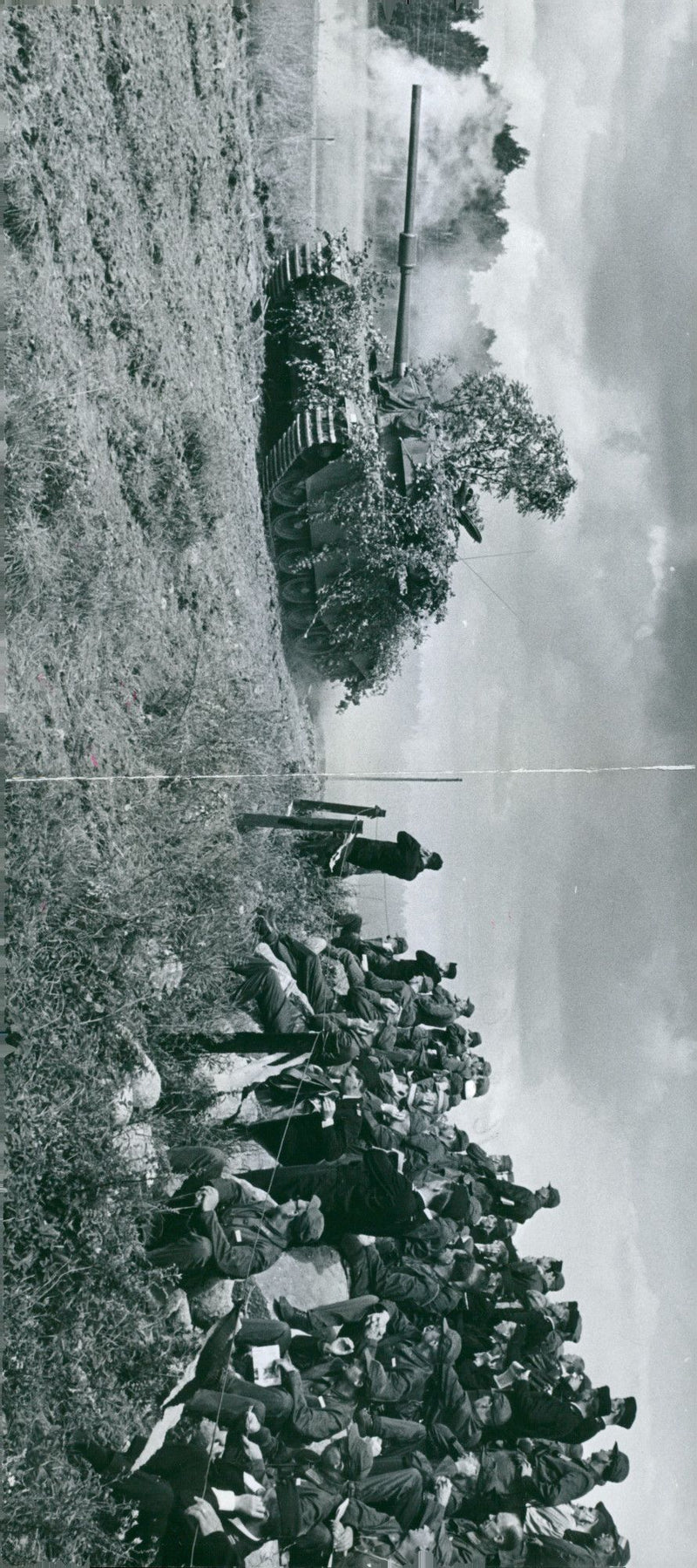 Army tanks 1951 and earlier - Vintage Photograph