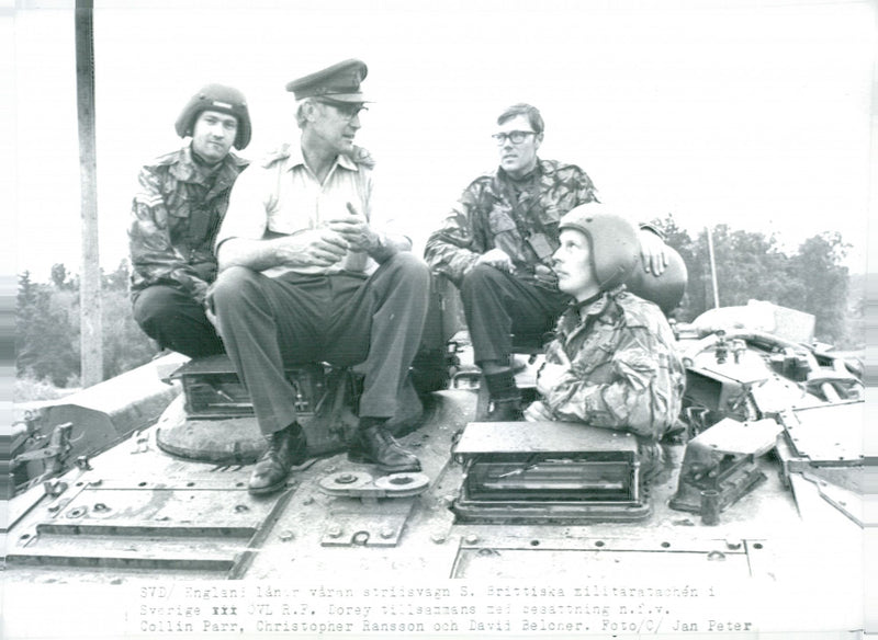 Army tanks 1951 and earlier - Vintage Photograph