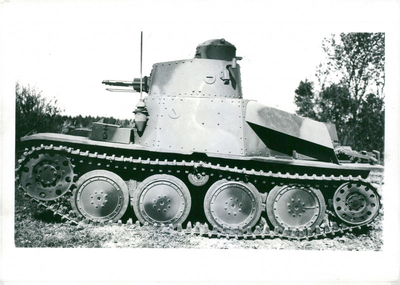 Army tanks 1951 and earlier - Vintage Photograph