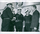 Swedish navy. Military ship Gotland - Vintage Photograph